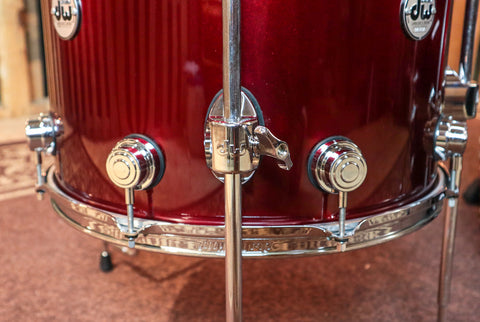 DW Collector's Metallic Burgundy Drum Set - 22,10,12,16 - SO#1045844