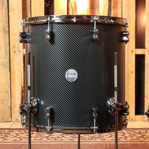 PDP Concept Maple 3pc Carbon Fiber Rock Drum Set - 14x24, 9x13, 16x16