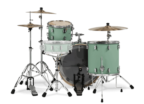 PDP Concept Maple Satin Seafoam Finish Ply Rock Kit 24/13/16