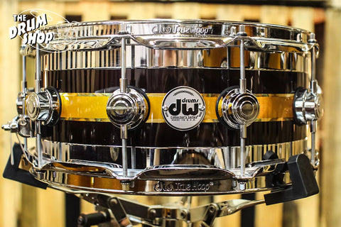 DW Collector's Series Drum Set Exotic Tri- Rally Stripe Graphic SO#1054875